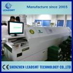 leadsmt smt reflow oven model rf8810 reflow soldering machine with mesh and rail