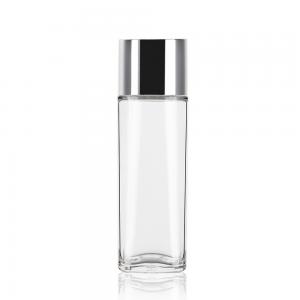 China Durable PET Heavy Wall Bottles 100ML Clear PET Cosmetic Bottles With Cap on sale