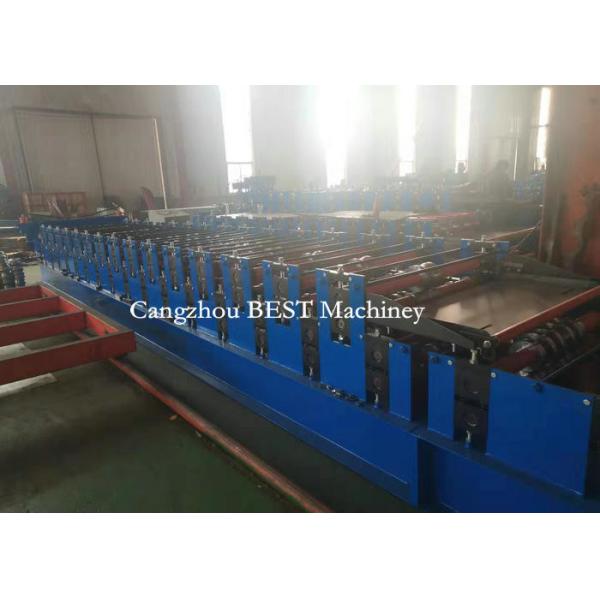 Trapezoid Double Layer Roofing Sheet Roll Forming Machine IBR Forming Machine