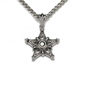 China Custom fashion jewelry stainless steel necklace star pendant necklace on sale