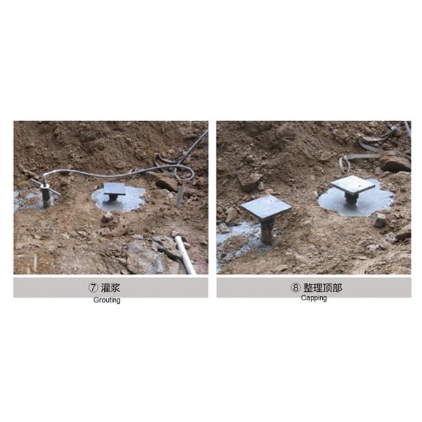 Solar Panel Mounting Foundation Use Steel Structure Helical Drilling screw pile anchors