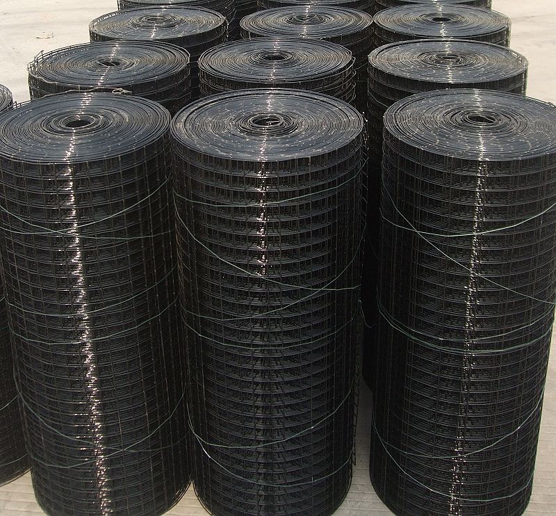 1/2'' , 3/4'' , 1'' , 1/4'' , 3/8'' , 5/8'' hole size , green pvc coated welded wire mesh 3'x100' roll
