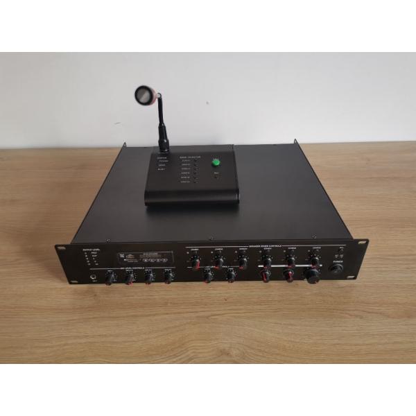 Support Max 8 Remote PA System Amplifier 6 Zone 120W Power Amplifier