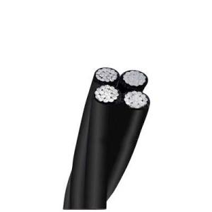 Quality 600V 2 Core Aerial Bundled Cable 2.5 - 70mm Diameter for sale