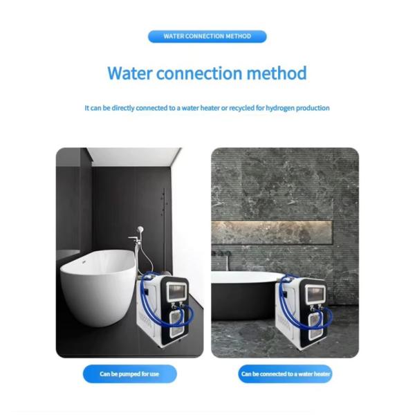 Multi Functional Hydrogen Water Bath Generator Machine With Nano - Bubble Hydrogen For Skin