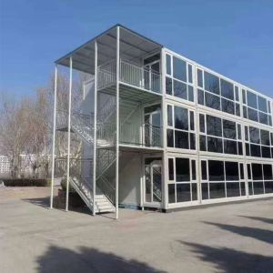 Detachable Flat Pack Container House Prefabricated With Sandwich Panel