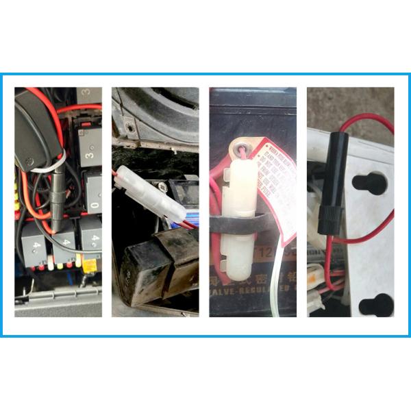 6X30 3AG 30A 250V AC Universal Glass Style Bayonet Knob In-line Wire Leaded Fuse Holder