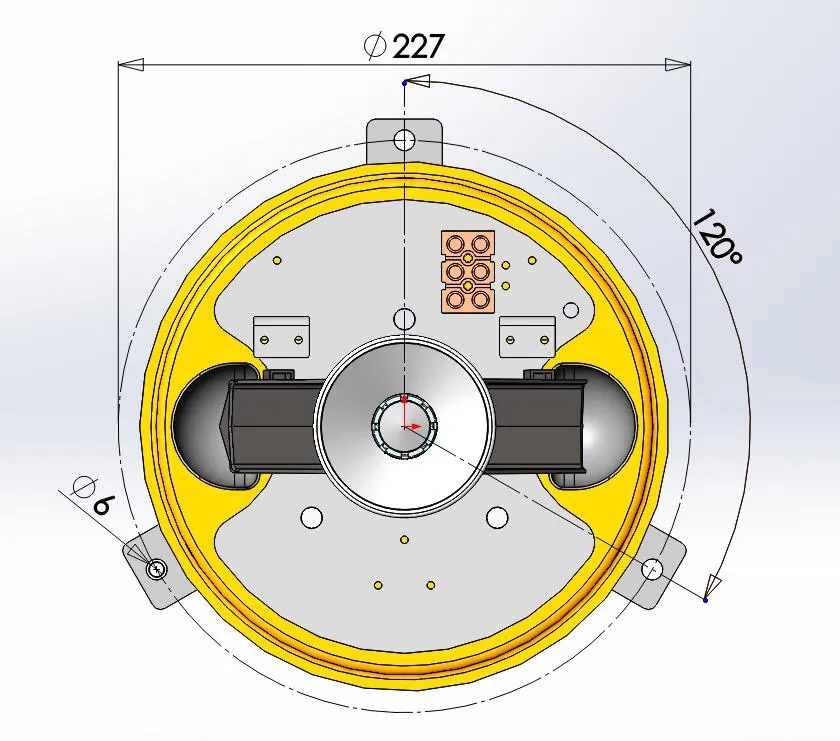 0.5mm Resolution Stainless Steel Pluviometer Sensor for Natural Disaster Monitoring