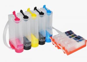 China 5 Colors Continuous Ink Supply System , Canon 451 Ink Cartridges 16ml / 25ml Volume on sale