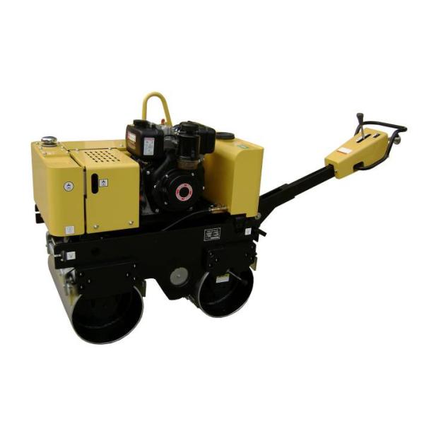 Anti Corrosion 820kg Vibratory Drum Roller Road Construction Machine