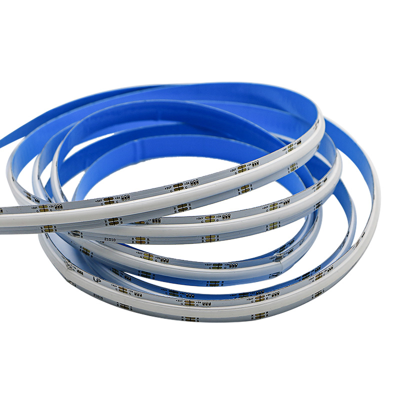 High Brightness 12V strip lamp 10mm Width Flexible 300leds IP20 Decoration COB Led Strip Light for Home