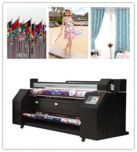 China 2300mm Dual Cmyk Pigment Fabric Plotter Printer For Fabric Printing on sale