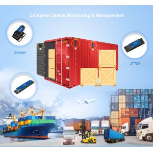 GPRS Trailer Container GPS Tracker AGPS LBS 12000mAh IP67