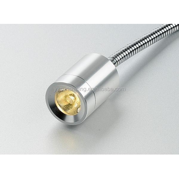 Bedside Mounted Round Shade LED Headboard Reading Lights with Screw Installation