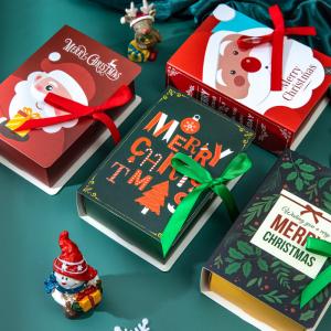 China Custom Christmas Cookies Box , New Year Creative Gift Packaging Box on sale