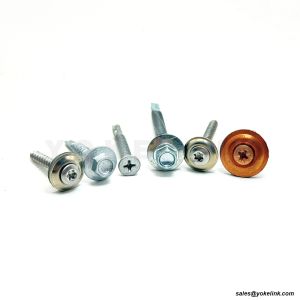 Quality Self Tapping Roofing Sheet Screws With EPDM Washer Seal for sale