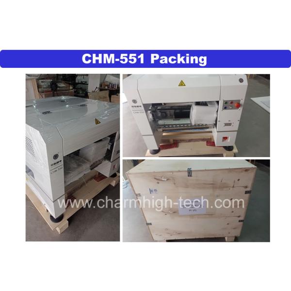 High Precision 0201 Desktop PCB Assembly Line 4 Heads CHM-551 SMD Pick and Place Machine Reflow Oven T962C