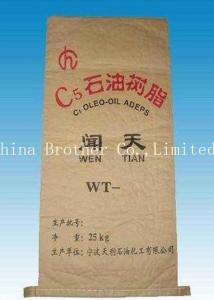 Quality Shrinkproof Flat Bottom Paper Bags , Ceramic Tile Adhesive 3 Ply Paper Sacks for sale