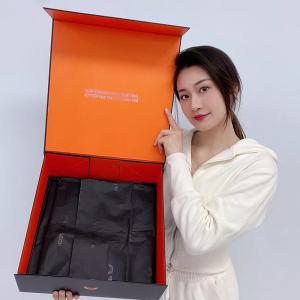 Quality Personalised Paper Cloth Premium T Shirt Apparel Clothing Packaging Boxes With Magnetic Lid for sale