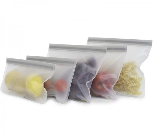 Buy Eco friendly recyclable peva zipper storage bag for food sandwich snack at wholesale prices