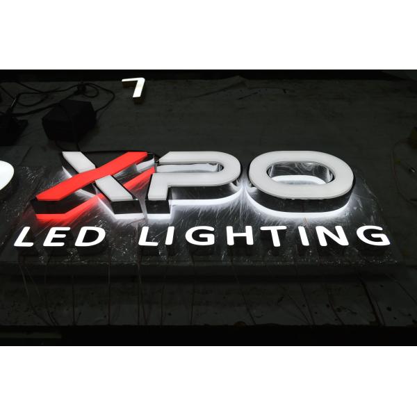 Facade LED Illuminated Channel Letters / Custom LED Signs For Business
