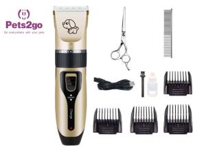 Quality Ultra Quiet LCD Indication 4.5w Pet Hair Shaver for sale