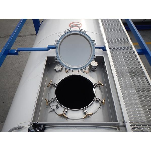 20 Ton Capacity 20ft Long Transport Container ASME Standard UN T75 ISO Cryogenic LNG Tank for Customizable and Transport