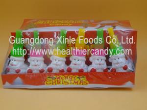 Quality Santa Claus Sweet Crispy Mini Chocolate Beans Multi Color Low Energy 7g * 24 Pcs for sale