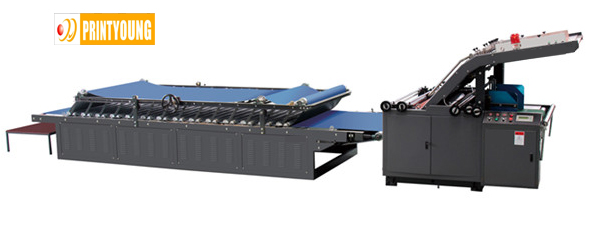 Computerized Automatic Flute Laminating Machine With Vacuum Feeding Machine