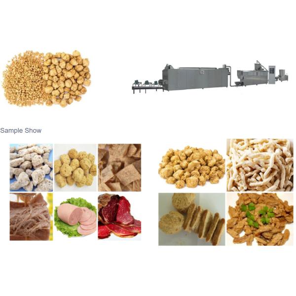 Textured Soya Extruder Machine Processing Line CE Approved with 150kg/hr