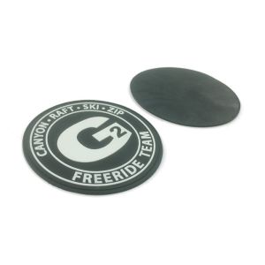 Product name Personalized custom military round pvc vinyl rubber tags patch