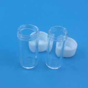 Fused Quartz Glass Container High Temperature Clear