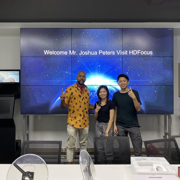 Nake Eye Stock 80Cm Ventilador Holographic 3D Fan Light Wifi Led Fan 3D Hologram Digital Display