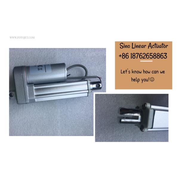 Compact High Speed Linear Actuator 12v Electric Rotary Actuator Small 50mm 200N