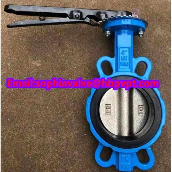 JIS 5K 10K cast iron butterfly valve made in China