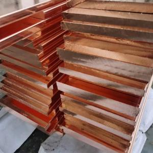 Quality Cutting Punching Copper Row 110 Copper Flat Bar for sale