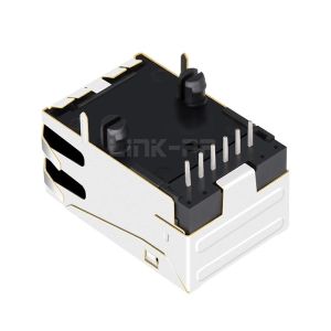 Belfuse 0811-1X1T-06-F Compatible LINK-PP LPJ2011CNL 10/100 Base-T Tab Up