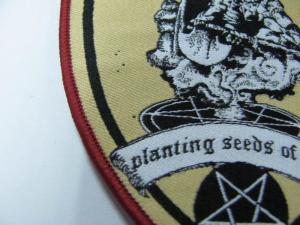 Quality High Density Custom Woven Patches No Minimum Handmade Eco friendly for sale