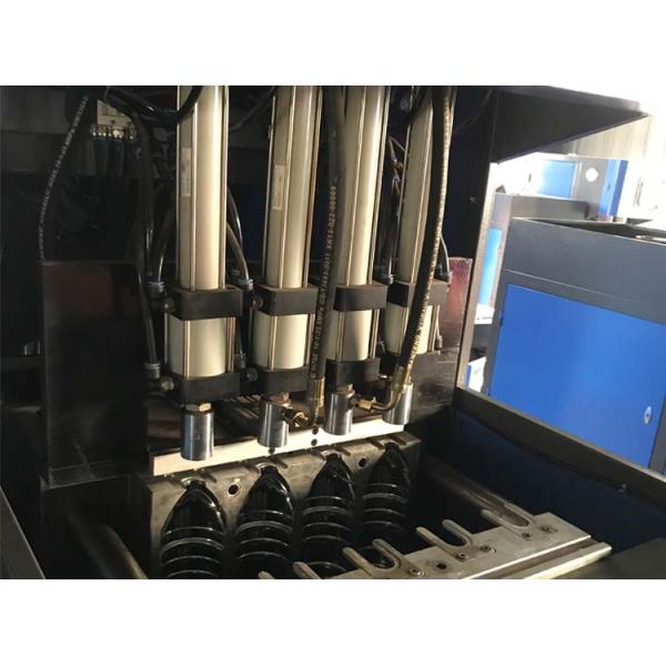 2000bph Semi Automatic PET Bottle Blowing Machine with SMC Rotary Cylinder 4 Cavities