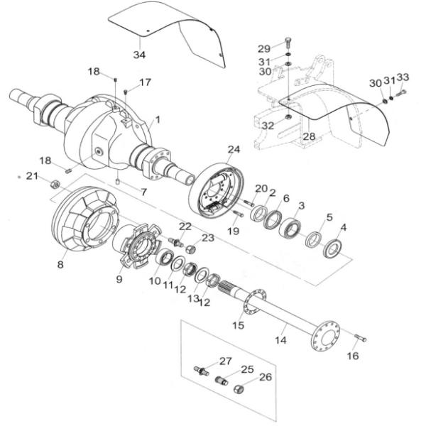 Reduced Operator Fatigue Interal Combustion Forklift Truck Working Pressure 18.5 Mpa