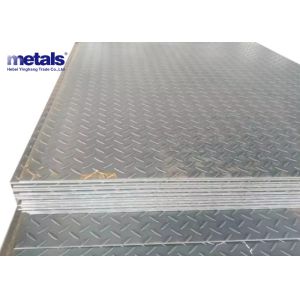 MS Structural Chequered Steel Plate Tear Drop Pattern In Bulk