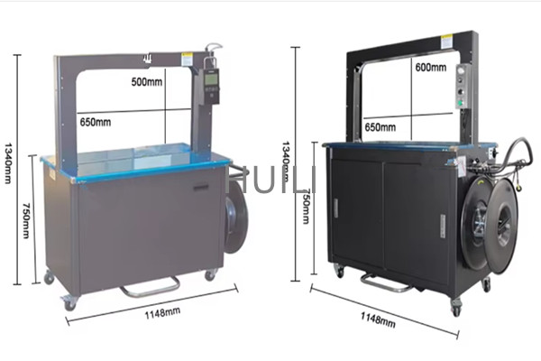 PLC Controlled PP Strapping Machine CE Certified Automatic Strapping Tool For Cartons