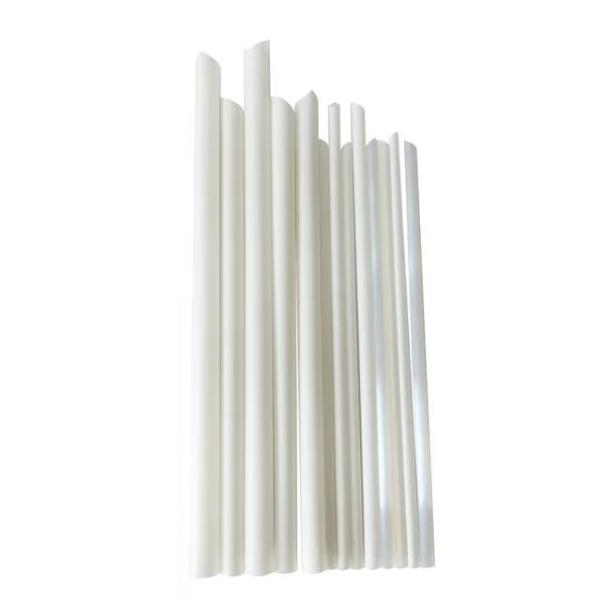 Eco Friendly PLA Cutlery CPLA Drinking Straws 10*190mm Lightweight