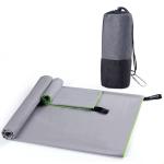 custom logo microfibre outdoor microfiber suede sports towel for gym