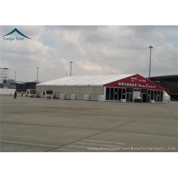 Fabric Custom Event Tents For Commercial Activities Wind Resistant With ABS Wall