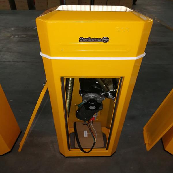 Vertical Magnetic Access Automatic Boom Barrier Gate 3M For Parking Lot