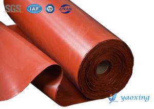 China 1.2mm Thickness Anti Electric Silicone Fiberglass Cloth For Thermal Power on sale