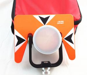Quality Total Station Accessories Prism Set with Bag for total station surveying for sale