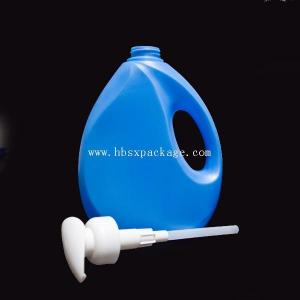 Quality High quality 350mL/500mL/1L HDPE washing liquid laundry detergent bottle manufacture for sale
