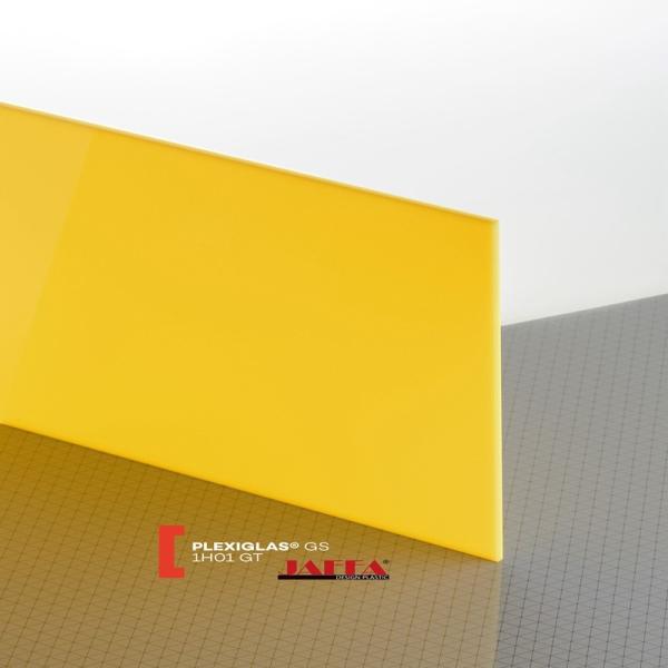 Yellow Plexiglass Customized Acrylic Plexiglass Sheets